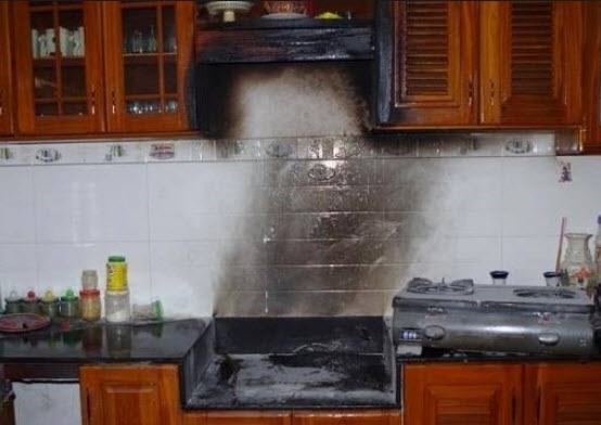 sử dụng bếp từ không cháy nổ