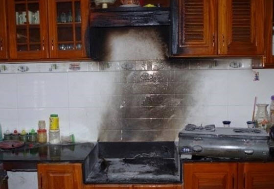 sử dụng bếp từ không gây cháy nổ